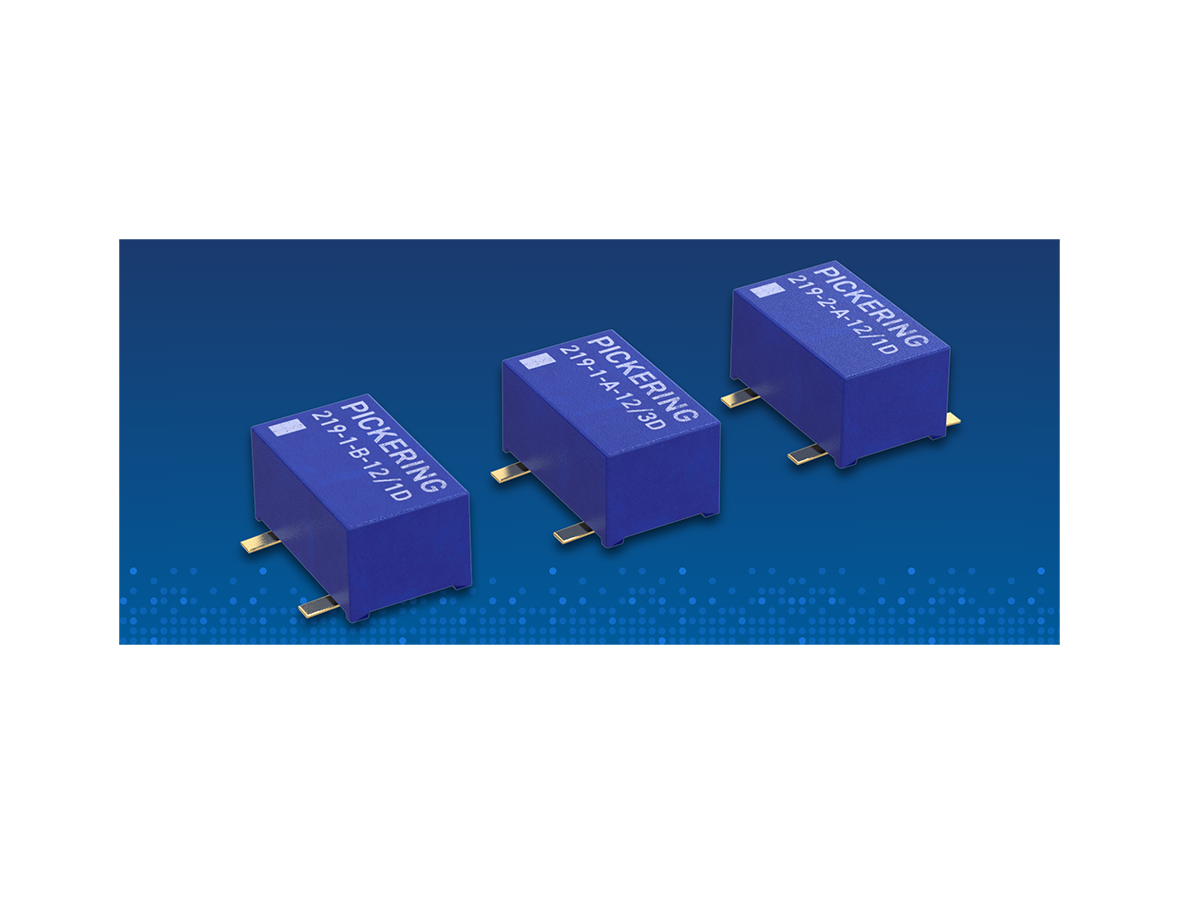 New High Voltage SMD Reed Relays From Pickering